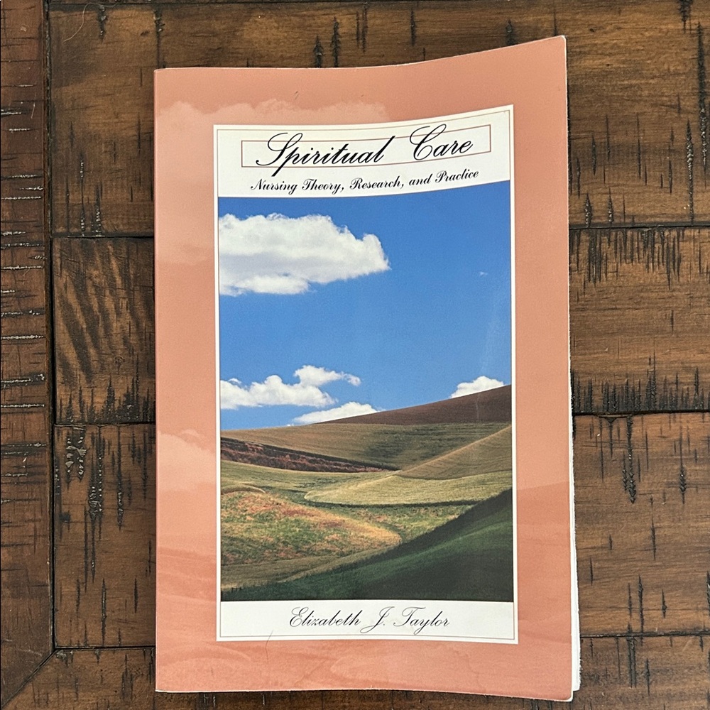 Spiritual Care Book by Elizabeth J. Taylor